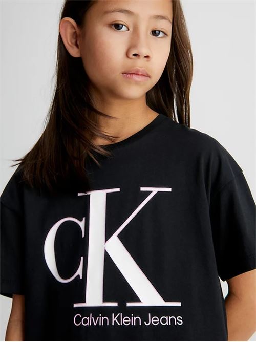 CLR REVEAL MONOGRAM T-SHIRT CALVIN KLEIN JEANS | IG0IG01939/BEH